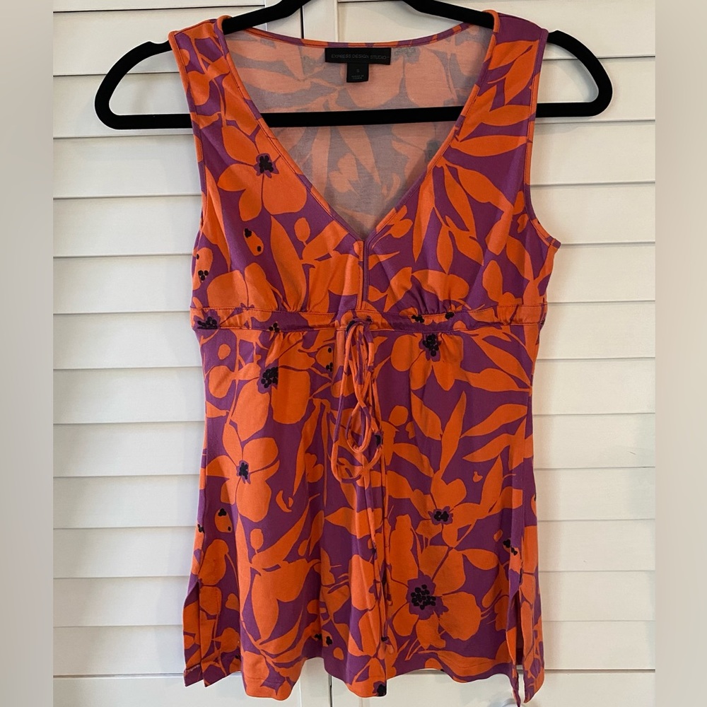 Multi-colored Tunic Top in EUC Like New